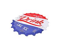 0680 FISSMAN Круглый сервировочный коврик на обеденный стол DRINK 38 см (пластик)