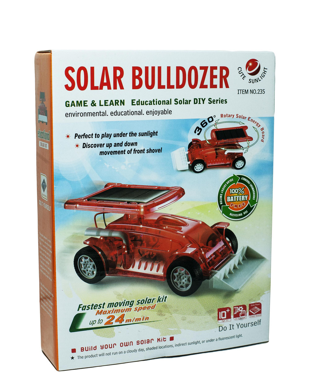 Конструктор "Бульдозер на солнечных батареях ("Solar Bulldozer")"
