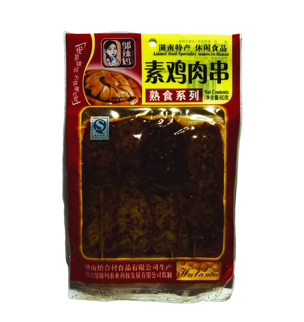 Соевое сушеное мясо Wulama, 80 г