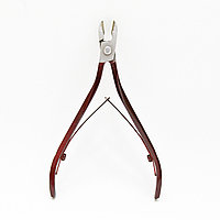 Кусачки маникюрные, педикюрные, бордовые