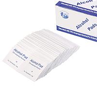 Салфетки пропитанные спиртом 70%, упаковка 100 шт