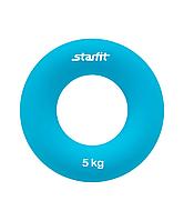 Эспандер кистевой ES-403 "Кольцо", диаметр 7 см, 5 кг, голубой Starfit