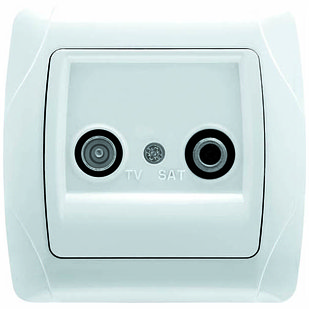 ЭЛЕКТРИЧЕСКИЙ СПУТНИКОВАЯ РОЗЕТКА ТЕЛЕВИЗИОННАЯ+SAT