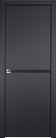 Дверь межкомнатная 11Е Black Edition с 4-х сторон, Черный матовый, 800