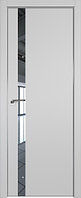 Дверь межкомнатная 6Е со стеклом Манхэттен, Зеркало, 800