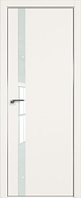 Дверь межкомнатная 6Е со стеклом ДаркВайт, Lacobel Белый лак, 700
