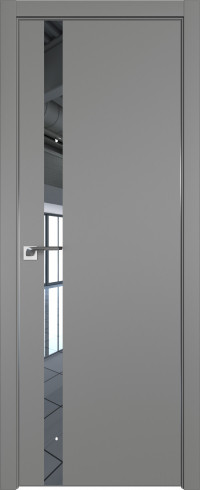Дверь межкомнатная 6Е со стеклом Грей, Зеркало, 700 - фото 1 - id-p91110960