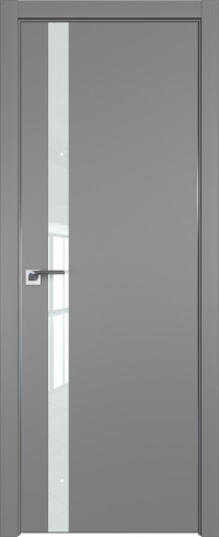 Дверь межкомнатная 6Е со стеклом Грей, Lacobel Белый лак, 700 - фото 1 - id-p91110964