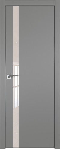 Дверь межкомнатная 6Е со стеклом Грей, Lacobel Перламутровый лак, 700 - фото 1 - id-p91110976