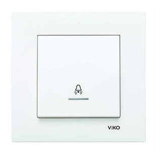 ЭЛЕКТРИЧЕСКИЙ КНОПКА ЗВОНКА С ПОДСВЕТКОЙ KARRE BEYAZ