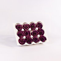 Роза Мини (фиолетовый); 12 бутонов