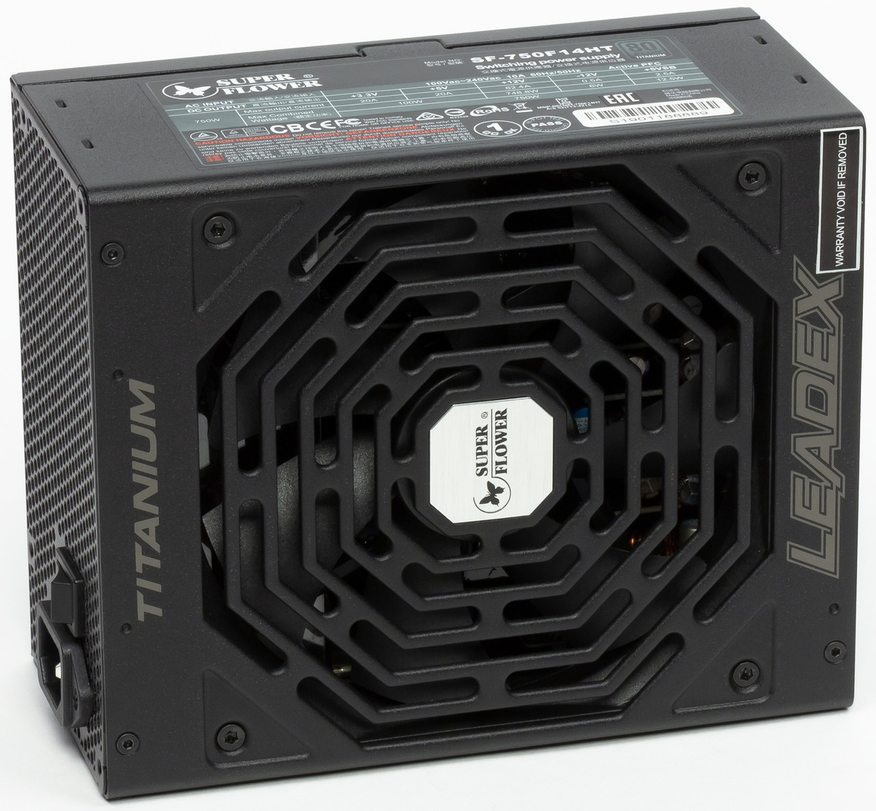 Блок питания Super Flower Leadex Titanium, 750W, SF-750F14HT