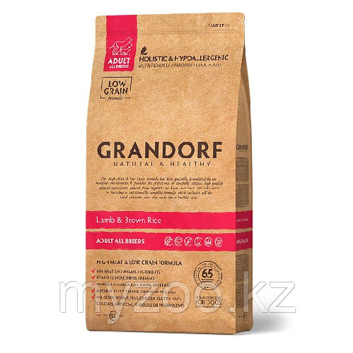 Grandorf Ягненок&рис Adult All Breads, 3 кг