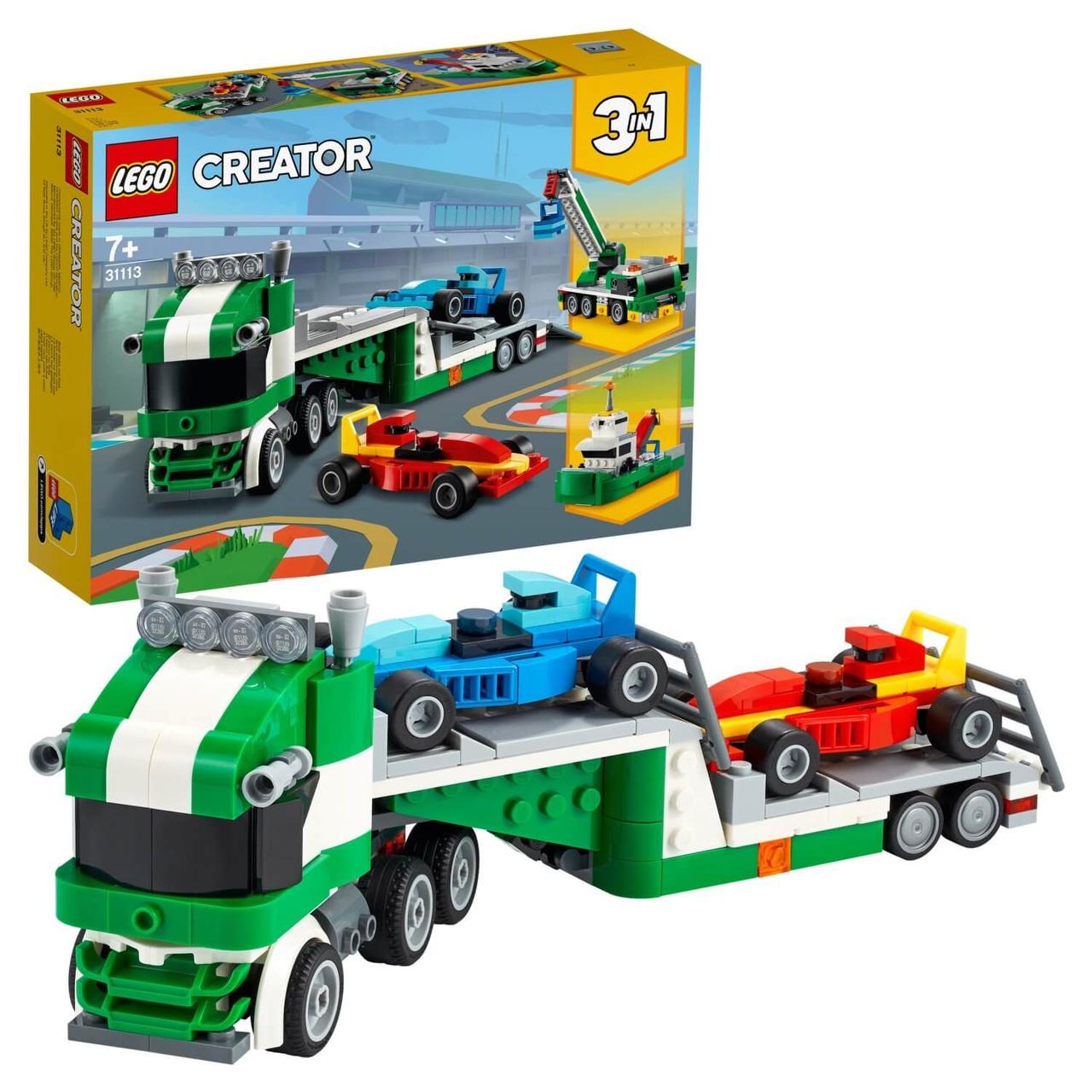 LEGO Creator Транспортировщик гоночных автомобилей