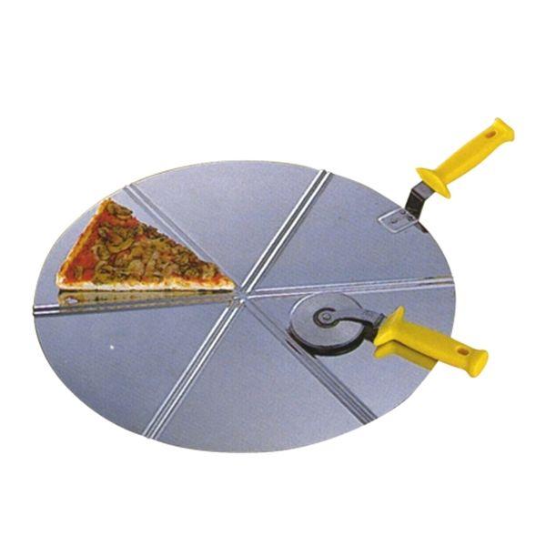 Лопата для пиццы Lilly Codroipo D45 см, сегментная, 4/8 сегмента, s/s - фото 1 - id-p91127174