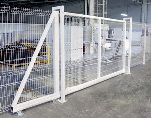Откатные ворота для панельных ограждений 3Д - фото 1 - id-p91128760