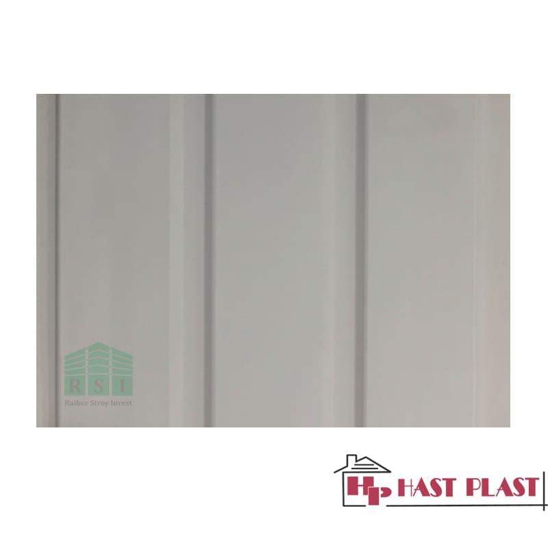 Потолочная ПВХ панель "Hast Plast" 3-ех полосная, 6 метров (персик)