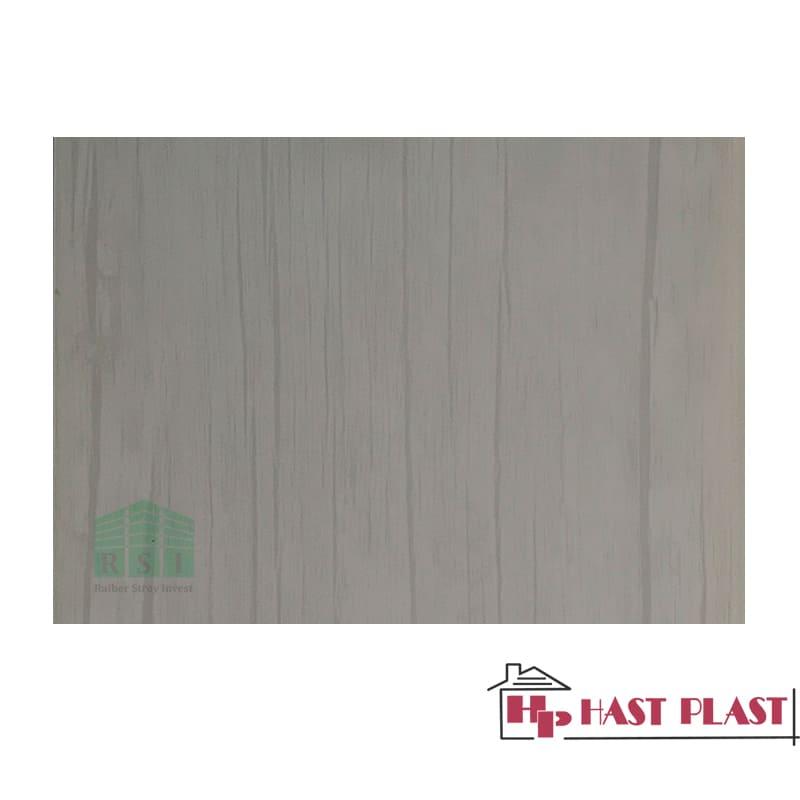 Стеновая ПВХ панель "Hast Plast" (серый бамбук глянцевый)