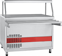 Прилавок холодильный ПВВ(Н)-70КМ-НШ кашированный, плоский стол(1120)