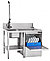 Стол предмоечный СПМП-6-1 (560*671) для посудомоечной машины МПК-700К, фото 2