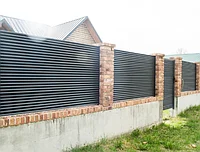 Красивый Забор-жалюзи Твинго