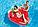 Плот-матрас надувной INTEX Sand & Summer для плавания (Красная клубника), фото 6