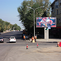 Ситиборд "Front Lit" 2,8х5,8м, ул. Гоголя - ул. Н.Назарбаева, ст. А