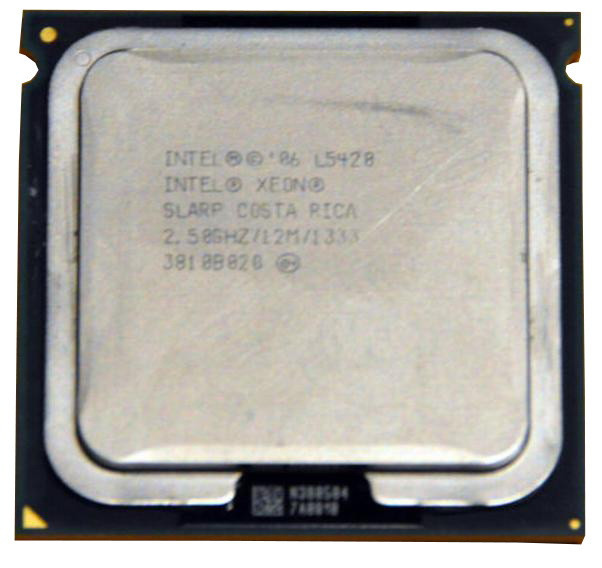 Процессор Intel SLARP Процессор Intel Xeon L5420 2500Mhz (1333/2x6Mb/1.35v) Socket LGA771