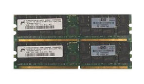 Оперативная память HP 379300-B21 4GB 400MHz DDR PC3200 REG ECC SDRAM DIMM (2x2GB Interleaved)