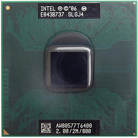 Процессор Intel SLGJ4 Intel Core 2 Duo T6400 (2.00GHz, 800Mhz FSB, 2MB) P478