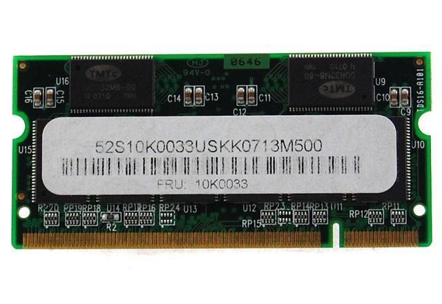 Оперативная память IBM 10K0033 IBM 512MB PC2100 DDR 266MHz PC-2100 Sodimm