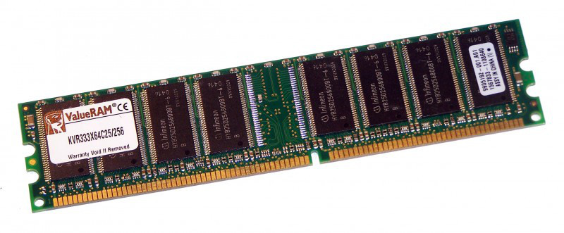 Оперативная память Kingston KVR333X64C25/256 256MB 333MHz DDR Non-ECC CL2.5