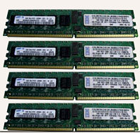 Оперативная память IBM 38L5093 1GB PC2-3200 1GB ECC DDR2 Chipkill SDRAM RDIMM