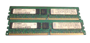 Оперативная память IBM 41Y2728 IBM 1024Mb PC2-5300 ECC