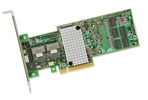 Контроллер LSi Logic LSI00327 LSI 9270-8i PCI-Ex8, 8-port SAS/SATA 6Gb/s RAID 0/1/5/6/10/50/60, 1Gb