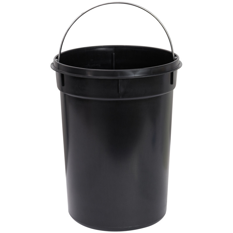 Ведро-контейнер для мусора металлическое OfficeClean Professional, 12л., серое, матовое - фото 4 - id-p91152460