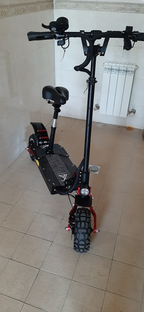 Электросамокат 5,6 киловатта - фото 1 - id-p89654301