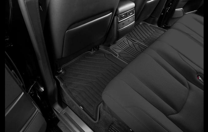 Коврики KVEST 3D в салон для LEXUS LX, 2015->, 5 шт. (черный, серый кант), фото 4