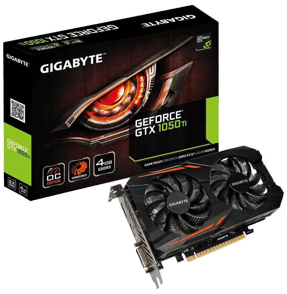 Видеокарта Gigabyte GTX 1050ti  4GB