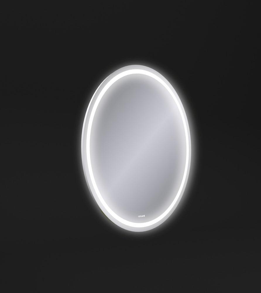 Зеркало Cersanit LED DESIGN 040 57*77 с подсветкой овальное (KN-LU-LED040*57-d-Os) - фото 1 - id-p91154590