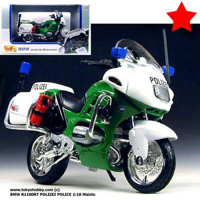 1/18 Maisto Металлический модель мотоцикла BMW R 1100 RT Полиция - фото 2 - id-p91152880