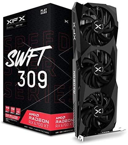 Видеокарта  amd radeon rx 6700 xt swft 309