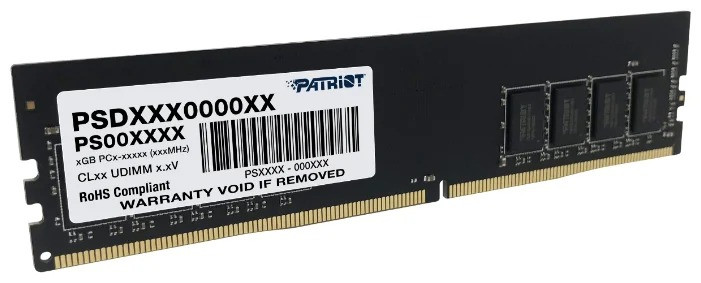 Оперативная память DDR4 (2666 MHz) 16Gb PATRIOT PSD416G266681