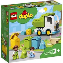 LEGO DUPLO Town Мусоровоз и контейнеры для раздельного сбора мусора