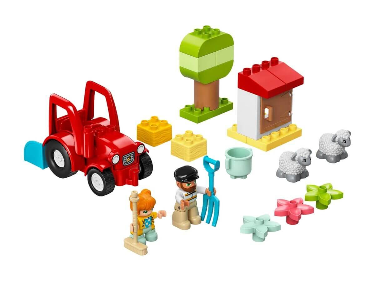 LEGO DUPLO Town Фермерский трактор и животные