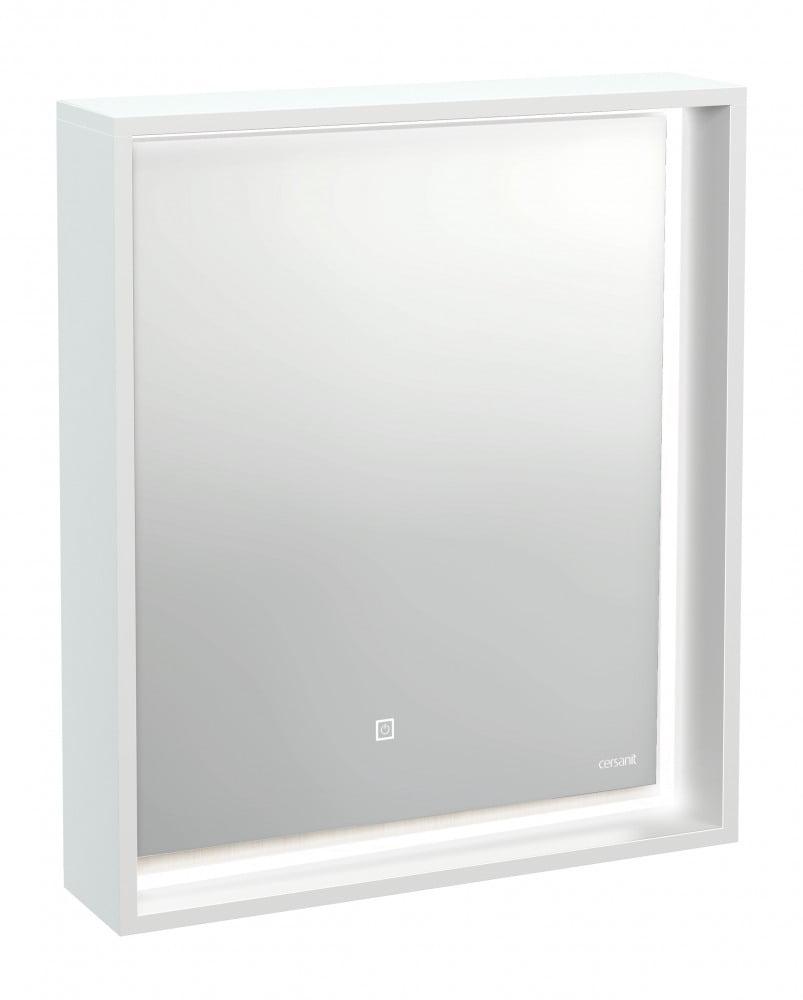 Зеркало Cersanit LOUNA 60*70 с подсветкой прямоугольное универсальная белый(SP-LU-LOU60-Os) - фото 1 - id-p91164008