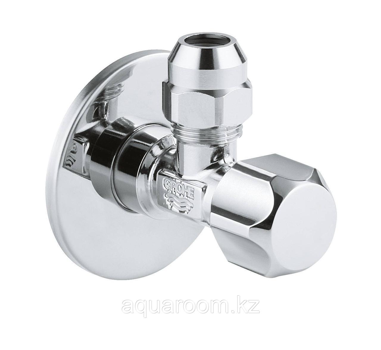 Вентиль угловой 1/2″ - 3/8″ GROHE для подключения смесителей, хром (22018000)