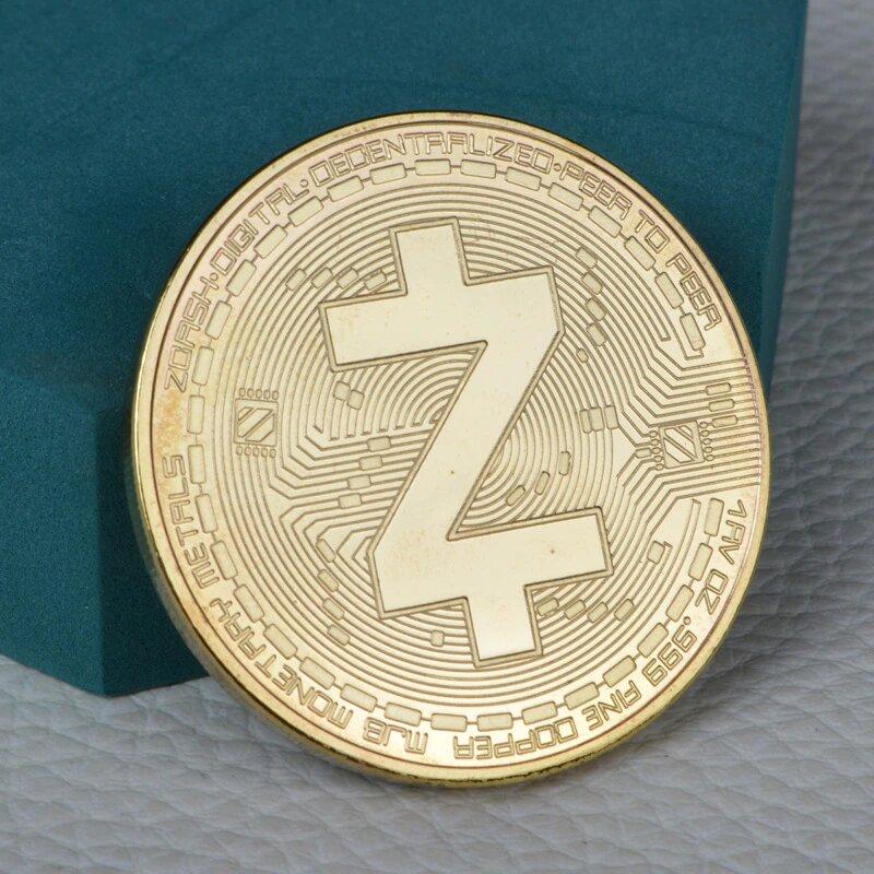 Сувенирная монета Zcash, толщина 3 мм
