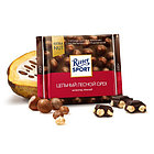 Шоколад темный с цельным лесным орехом Ritter Sport, 100 гр