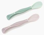 Набор ложек Happy Baby для кормления Baby Spoon 15003 Olive-Lilac